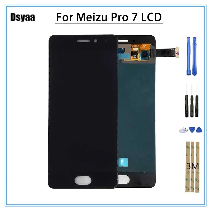 For Meizu Pro 7 LCD Display Screen with Touch Panel Digitizer Assembly Black White Replace 5.2'' for Meizu PRO 7 Touch Screen
For Meizu Pro 7 LCD Display Screen with Touch Panel Digitizer Assembly Black White Replace 5.2'' for Meizu PRO 7 Touch Screen