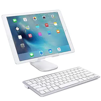 Ultra-Slim Bluetooth wireless keyboard for Iphone Ipad Android Tablet PC Phone and other Bluetooth enabled devices
Ultra-Slim Bluetooth wireless keyboard for Iphone Ipad Android Tablet PC Phone and other Bluetooth enabled devices