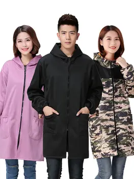 Kitchen apron autumn and winter waterproof and oil-proof dustproof long-sleeved apron effectively isolate the inner of clothes
Kitchen apron autumn and winter waterproof and oil-proof dustproof long-sleeved apron effectively isolate the inner of clothes