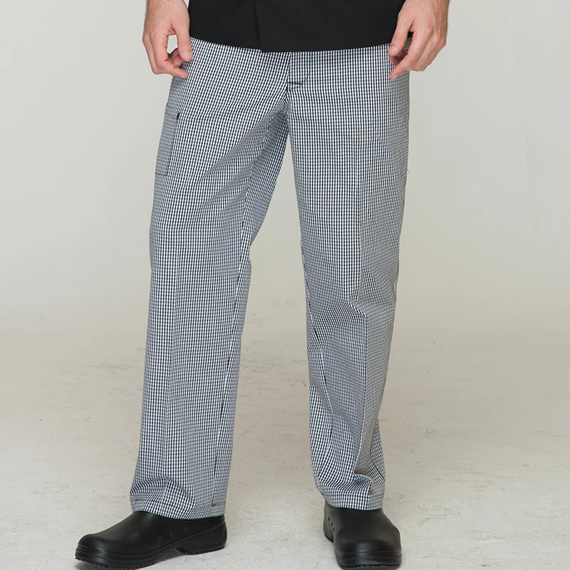 New Restaurant Hotel Kitchen Cook Chef Pants Poly Cotton Black and White Grid Color Unisex
New Restaurant Hotel Kitchen Cook Chef Pants Poly Cotton Black and White Grid Color Unisex