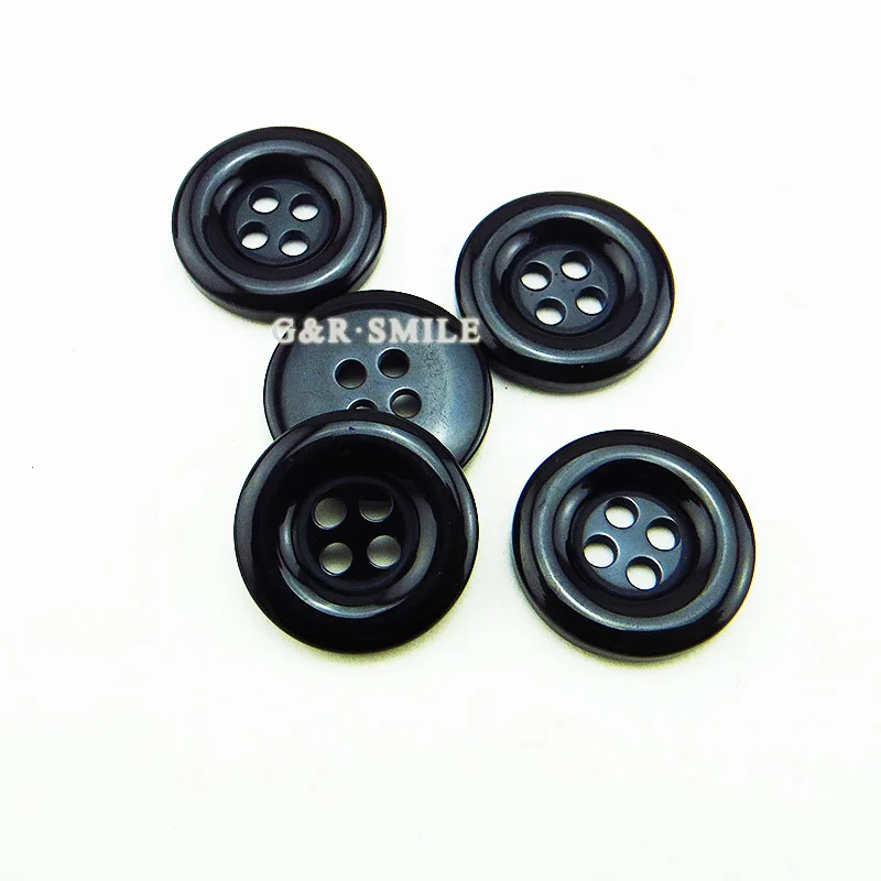 100Pcs 15MM 18MM 20MM Round Black Resin Buttons 4 holes Sewing Tools Decorative BRAND Button Scrapbook Garment R-260K
100Pcs 15MM 18MM 20MM Round Black Resin Buttons 4 holes Sewing Tools Decorative BRAND Button Scrapbook Garment R-260K