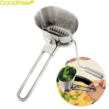 Goodfeer Manual Stainless Steel Vegetable Herb Mincer Herb Chopper Grinder for Parsley and More Kitchen Tools for Grating
Goodfeer Manual Stainless Steel Vegetable Herb Mincer Herb Chopper Grinder for Parsley and More Kitchen Tools for Grating