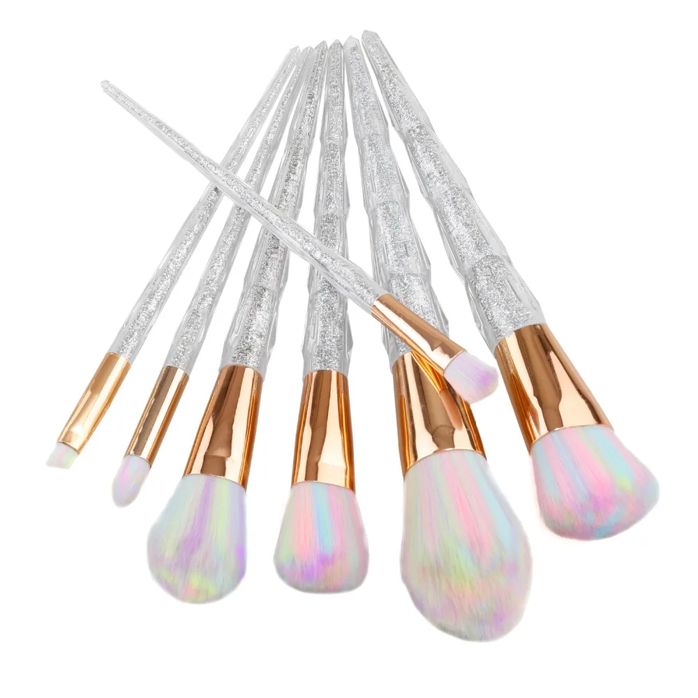 Professional 7PCS Spiral White Handle Makeup Brushes White Powder Foundation Blush Face Shading Cosmetic Eyebrow Brush Makeup
Professional 7PCS Spiral White Handle Makeup Brushes White Powder Foundation Blush Face Shading Cosmetic Eyebrow Brush Makeup