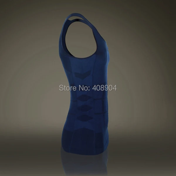 High Quality 140D Mens Slimming Undershirt Belly Buster Body Shaper Vest S-XXL 
High Quality 140D Mens Slimming Undershirt Belly Buster Body Shaper Vest S-XXL