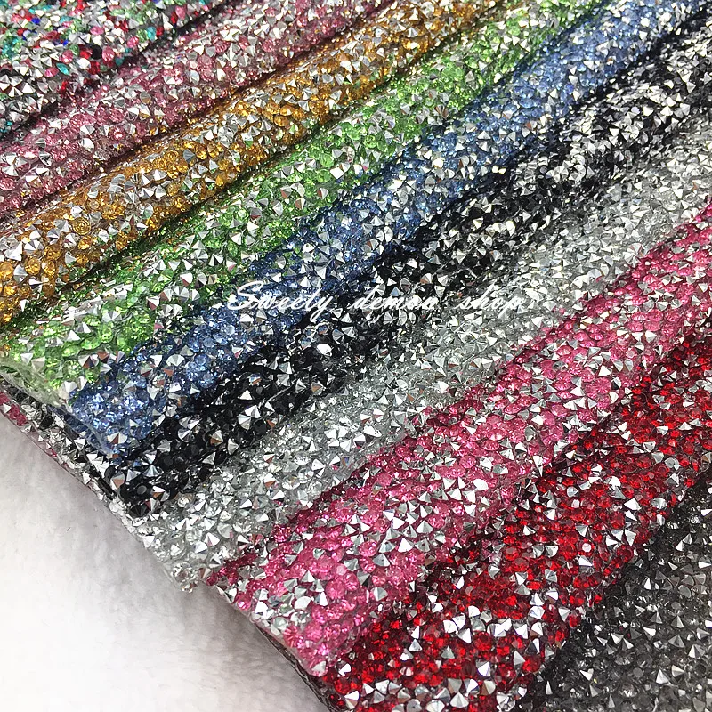 High quality bling gem sheet for garments decoration phone case/laptop/shoes rhinestones 23x39cm | Дом и сад