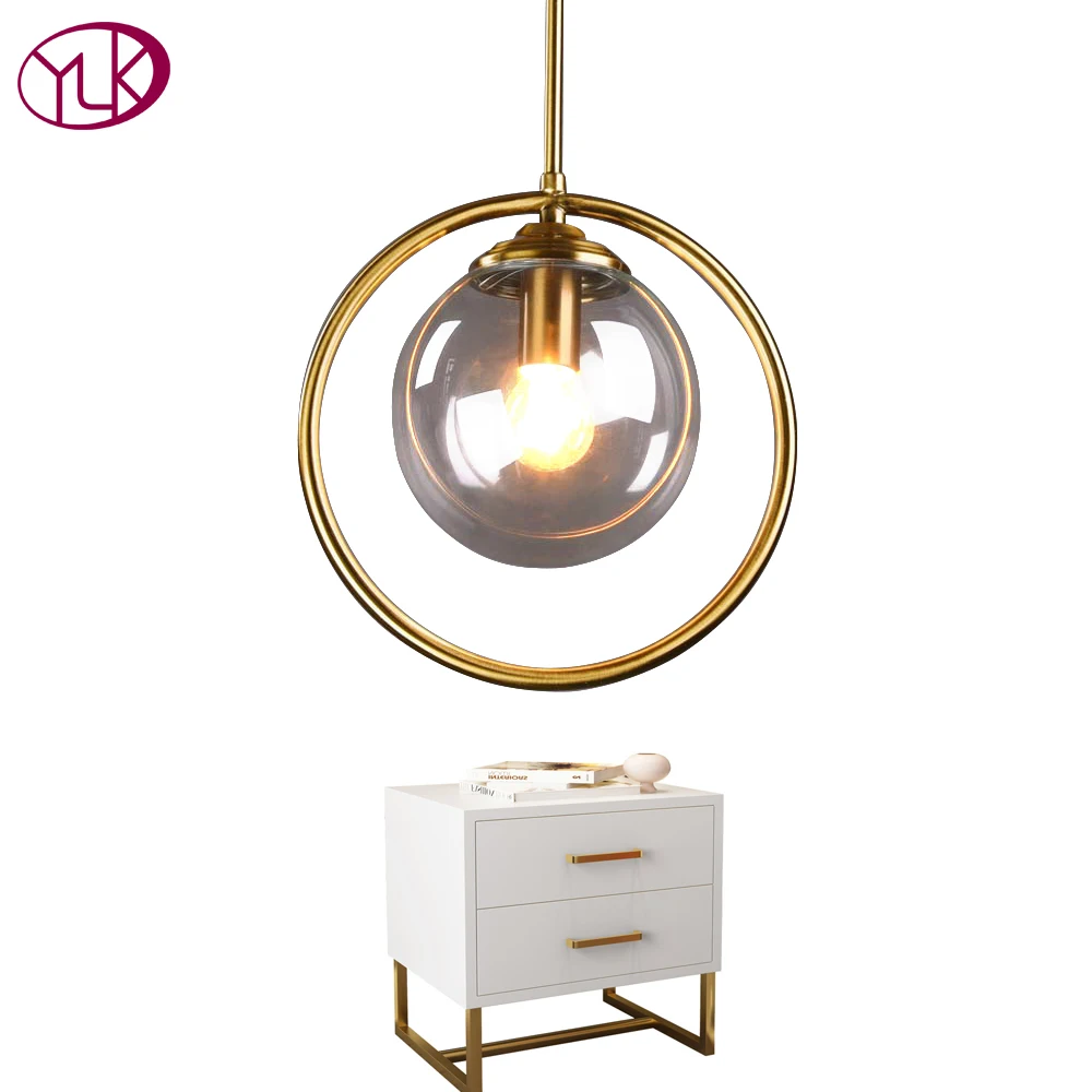 Nordic gold pendant light for living room single light hanglamp bedside suspension wire glass lamps home decor lighting fixtures
Nordic gold pendant light for living room single light hanglamp bedside suspension wire glass lamps home decor lighting fixtures
