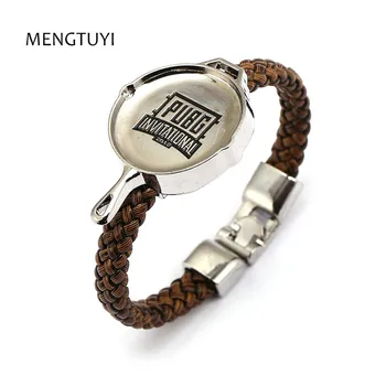 Mengtuyi 12pcs/lot Men Bracelet frying pan charm Punk bracelet braid Leather Bangle men Game pubg souvenir pulseira masculina
Mengtuyi 12pcs/lot Men Bracelet frying pan charm Punk bracelet braid Leather Bangle men Game pubg souvenir pulseira masculina