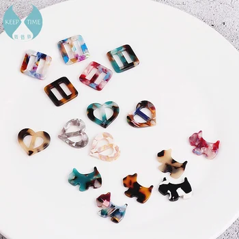 DIY handmade accessories Japanese Korea acetic acid puppy love day character buckle earrings necklace pendant jewelry material
DIY handmade accessories Japanese Korea acetic acid puppy love day character buckle earrings necklace pendant jewelry material