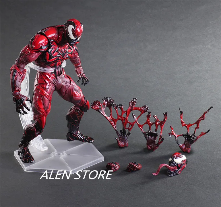 ALEN RED COLOR VER. VENOM SPIDER-MAN PLAY ARTS KAI MARVEL UNIVERSE ACTION FIGURE Toy Collectibles Model Doll
ALEN RED COLOR VER. VENOM SPIDER-MAN PLAY ARTS KAI MARVEL UNIVERSE ACTION FIGURE Toy Collectibles Model Doll