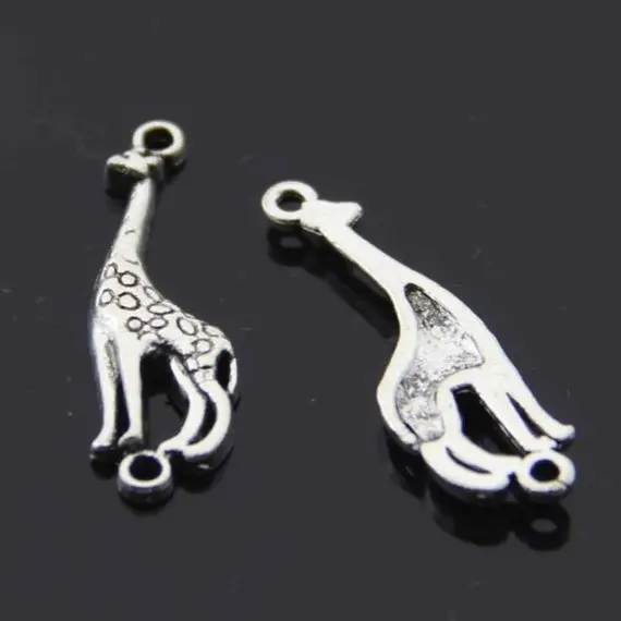 100pcs Antique Silver tone/Antique Bronze Lovely Cute Giraffe Deer Connector Pendant Charm/Finding,DIY Accessory Jewelry Making
100pcs Antique Silver tone/Antique Bronze Lovely Cute Giraffe Deer Connector Pendant Charm/Finding,DIY Accessory Jewelry Making