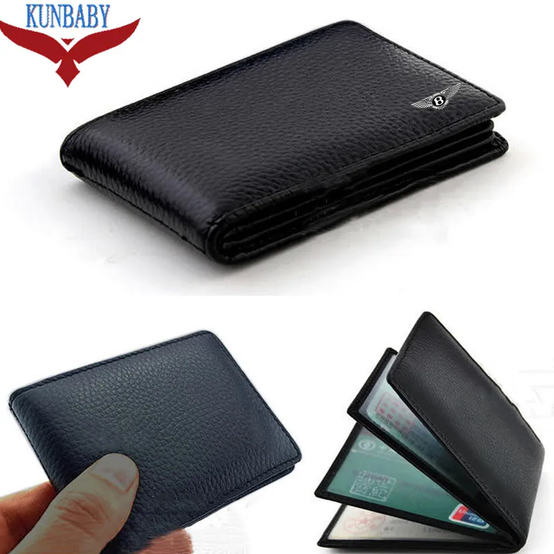 KUNBABY New Arrive Top Quality Black Genuine Leather Card Package Driver License Car Styling For Bentley Car Accessories
KUNBABY New Arrive Top Quality Black Genuine Leather Card Package Driver License Car Styling For Bentley Car Accessories