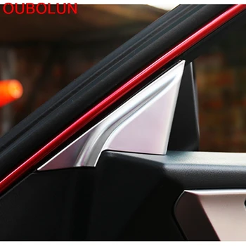 OUBOLUN 2pcs For Mazda 3 M3 Axela 2017 2018 ABS Matte Auto Front Window A Pillar Interior Inner Triangle Cover Trim
OUBOLUN 2pcs For Mazda 3 M3 Axela 2017 2018 ABS Matte Auto Front Window A Pillar Interior Inner Triangle Cover Trim