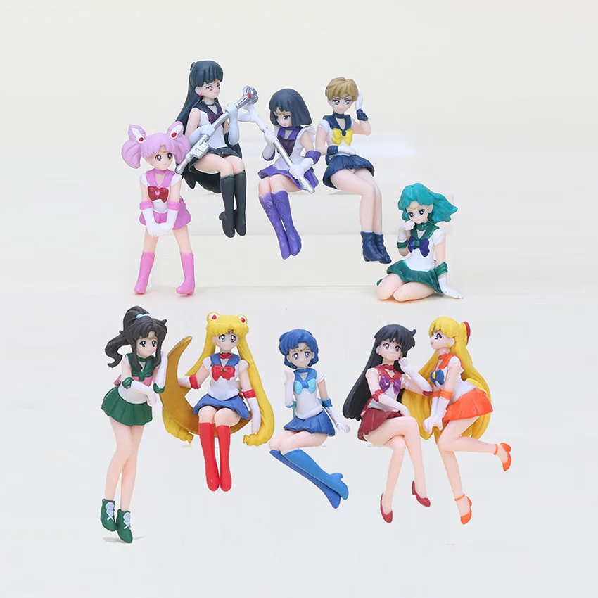 Sailor Moon 5pcs/set Sailor Moon Jupiter Venus Mercury Mars Chibimoon Neptune Uranus Saturn Tea Cup Decorations Figures Toys
Sailor Moon 5pcs/set Sailor Moon Jupiter Venus Mercury Mars Chibimoon Neptune Uranus Saturn Tea Cup Decorations Figures Toys