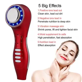 Ultrasonic Facial Beauty Machine Pore Shrink Wrinkle Removal Led Photon Skin Lifting Anti-aging Massage Relaxation l
Ultrasonic Facial Beauty Machine Pore Shrink Wrinkle Removal Led Photon Skin Lifting Anti-aging Massage Relaxation l
