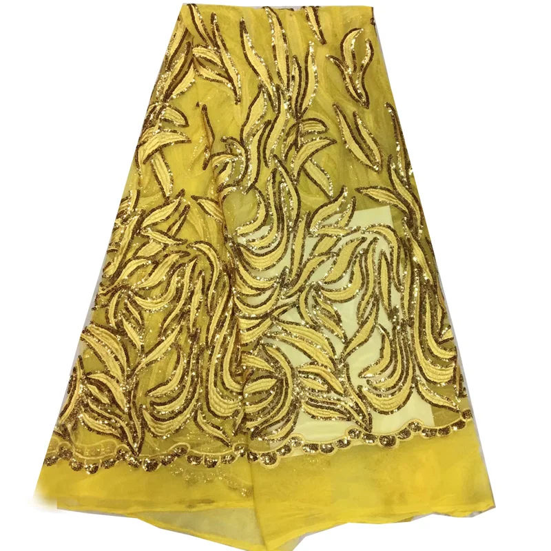 (5yards/pc) High quality African French net lace fabric yellow tulle lace with sequins embroidery for party dress FSQX42
(5yards/pc) High quality African French net lace fabric yellow tulle lace with sequins embroidery for party dress FSQX42