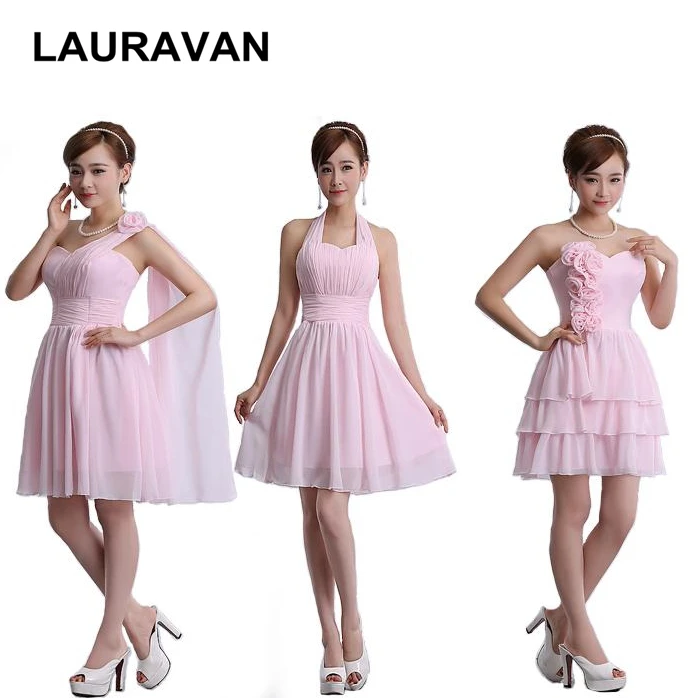 short brides maide princess a-line sweetheart light pink chiffon bridesmade formal dress elegant clothing girl free shipping
short brides maide princess a-line sweetheart light pink chiffon bridesmade formal dress elegant clothing girl free shipping