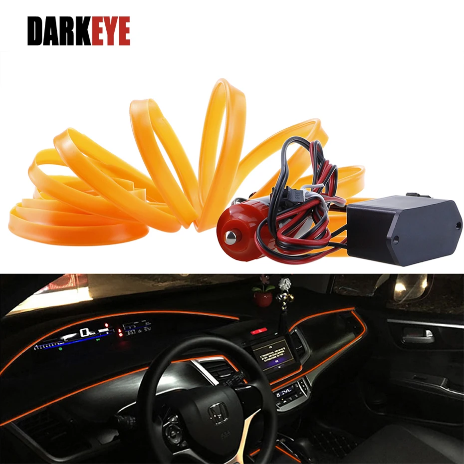 5M Car Interior Decoration Moulding Flexible Neon Light Controller Auto For Peugeot ford BMW Toyota AJ
5M Car Interior Decoration Moulding Flexible Neon Light Controller Auto For Peugeot ford BMW Toyota AJ