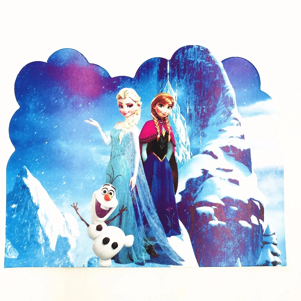 10pcs/set Frozen Elsa And Anna Invitation Card Party Supplies Festival For kid Cartoon Party Kids Birthday Decoration
10pcs/set Frozen Elsa And Anna Invitation Card Party Supplies Festival For kid Cartoon Party Kids Birthday Decoration
