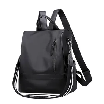 Backpack Women Large Capacity Fashion Simple School Backpack Girl Multi-Function Nylon Zipper Solid Color Bag K618
Backpack Women Large Capacity Fashion Simple School Backpack Girl Multi-Function Nylon Zipper Solid Color Bag K618