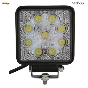 4.3 Inch 9*3W Square 27W LED Work Tuning Light For Offroad 4*4 SUV ATV Boat Truck
4.3 Inch 9*3W Square 27W LED Work Tuning Light For Offroad 4*4 SUV ATV Boat Truck