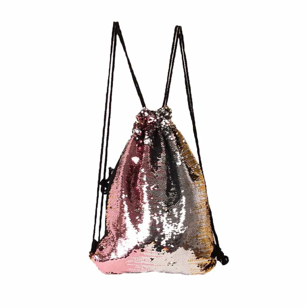Women's Drawstring Bags Multicolor Fashion Casual Multicolor Color Sequins Unisex Drawstring Bag Backpack Female Mochila A8
Women's Drawstring Bags Multicolor Fashion Casual Multicolor Color Sequins Unisex Drawstring Bag Backpack Female Mochila A8