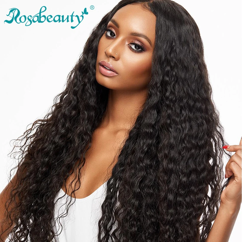 Rosabeuty 8-26 Inch Curly 360 Lace Frontal Wig Pre Plucked 250 Density Lace Front Human Hair Wigs For Black women Deep Wave Remy 
Rosabeuty 8-26 Inch Curly 360 Lace Frontal Wig Pre Plucked 250 Density Lace Front Human Hair Wigs For Black women Deep Wave Remy