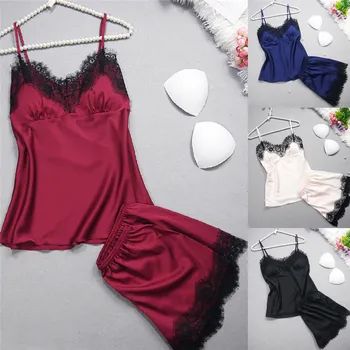 Sleeveless Lace Tops Shorts Women 2 Pieces Set Hollow Out Cropped Tops Elastic Waist Shorts Casual Summer Beach Home Suits Sets 
Sleeveless Lace Tops Shorts Women 2 Pieces Set Hollow Out Cropped Tops Elastic Waist Shorts Casual Summer Beach Home Suits Sets