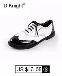 Fashion Color Block Patent Leather Round Toe Lace Up Women Oxfords Vintage Flat Oxford Shoes For Women Plus Size 43 Shoes Woman