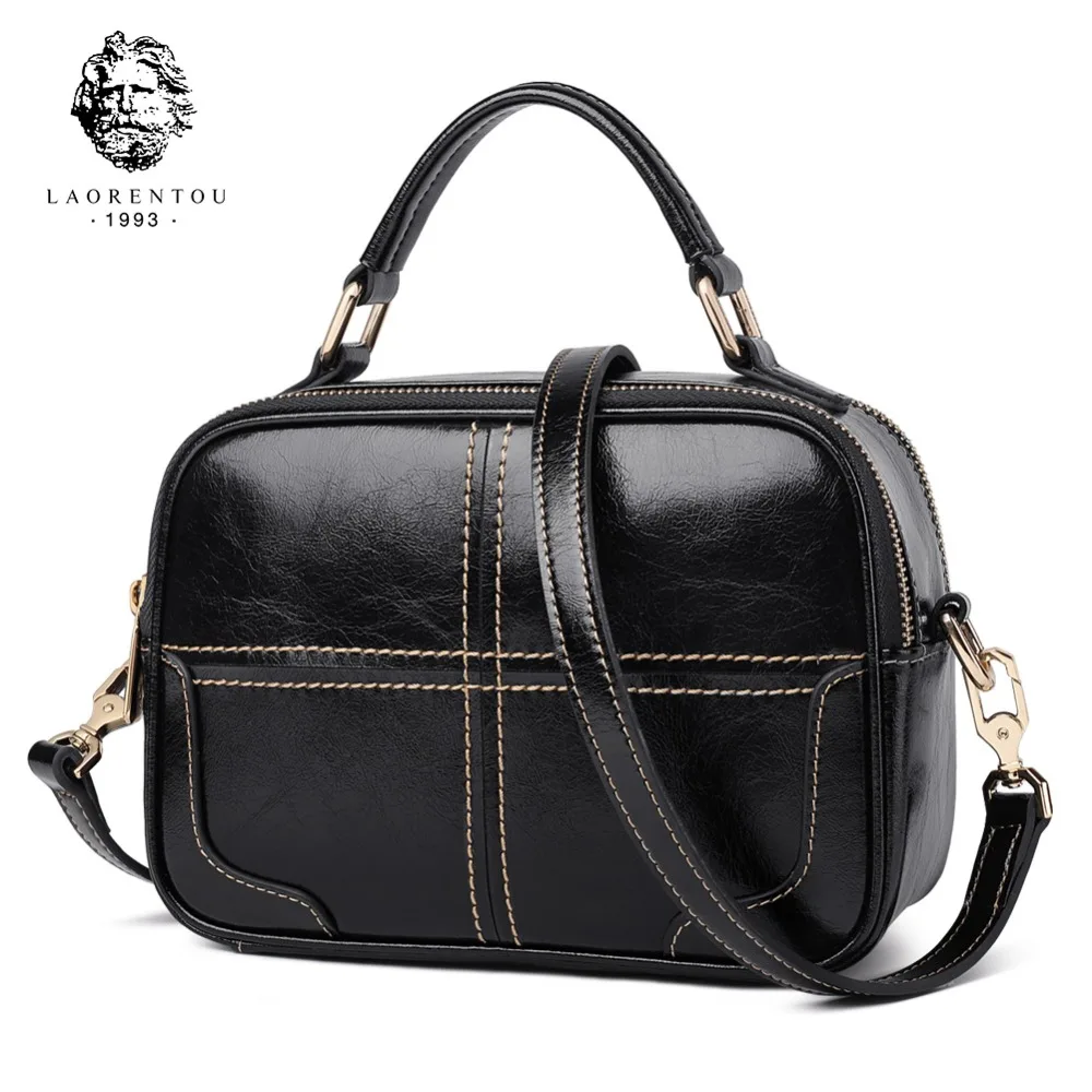 Laorentou Women Crossbody Bags Cow Leather Shoulder Bag for Woman Handbags Vintage Fashion Purse Lady Totes Bag Women's Day Gift
Laorentou Women Crossbody Bags Cow Leather Shoulder Bag for Woman Handbags Vintage Fashion Purse Lady Totes Bag Women's Day Gift