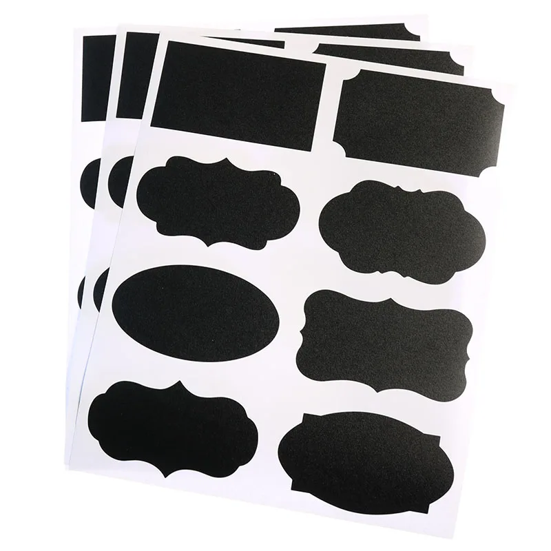 Bottle Label Sticker Food Storage Tag Sticker Black Sticker Children Learning Stationery School Office Label Multiple Sizes
Bottle Label Sticker Food Storage Tag Sticker Black Sticker Children Learning Stationery School Office Label Multiple Sizes