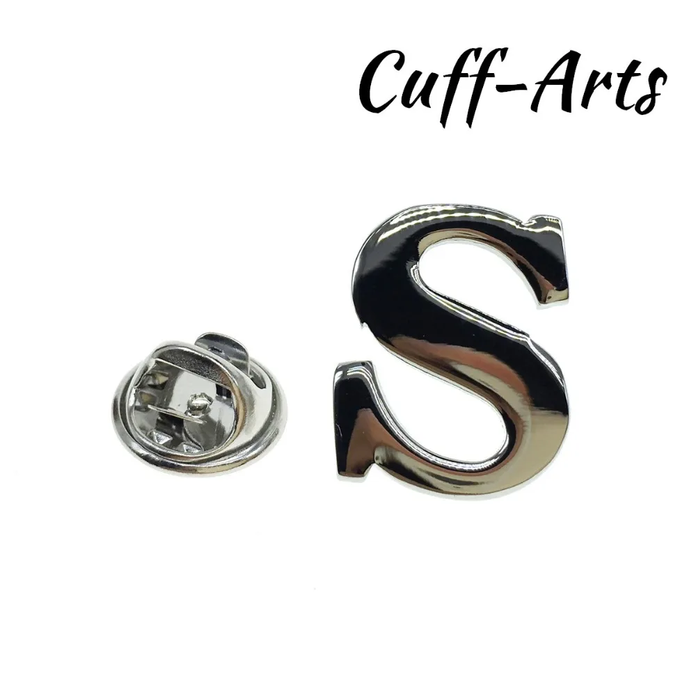 Cuffarts S Letter Lapel Pin Badges Matched Brooches For Men Jewelry Fashion Trendy Alphabet Button Brooches P10026
Cuffarts S Letter Lapel Pin Badges Matched Brooches For Men Jewelry Fashion Trendy Alphabet Button Brooches P10026