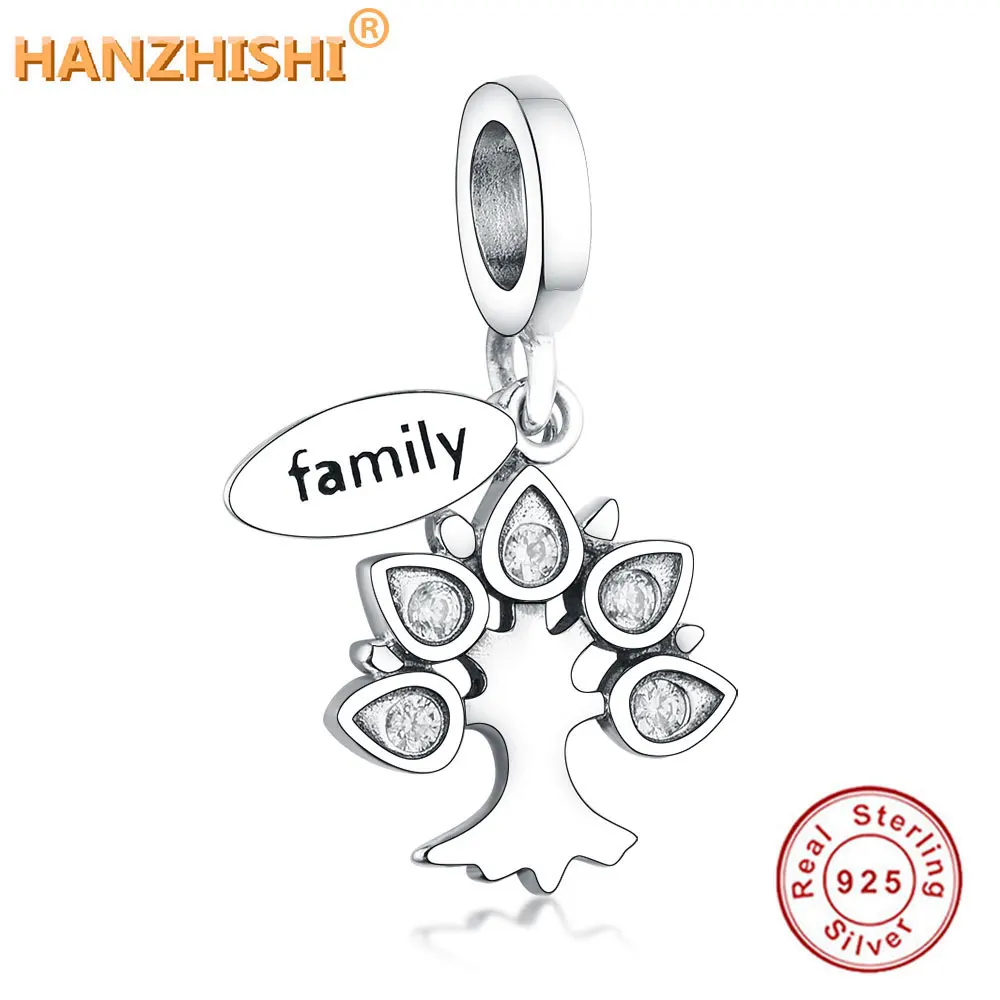 Fit Original Pandora Charm Bracelet DIY Jewelry Making 2019 New 925 Sterling silver Family Tree Dangle Beads Charm With Clear CZ
Fit Original Pandora Charm Bracelet DIY Jewelry Making 2019 New 925 Sterling silver Family Tree Dangle Beads Charm With Clear CZ