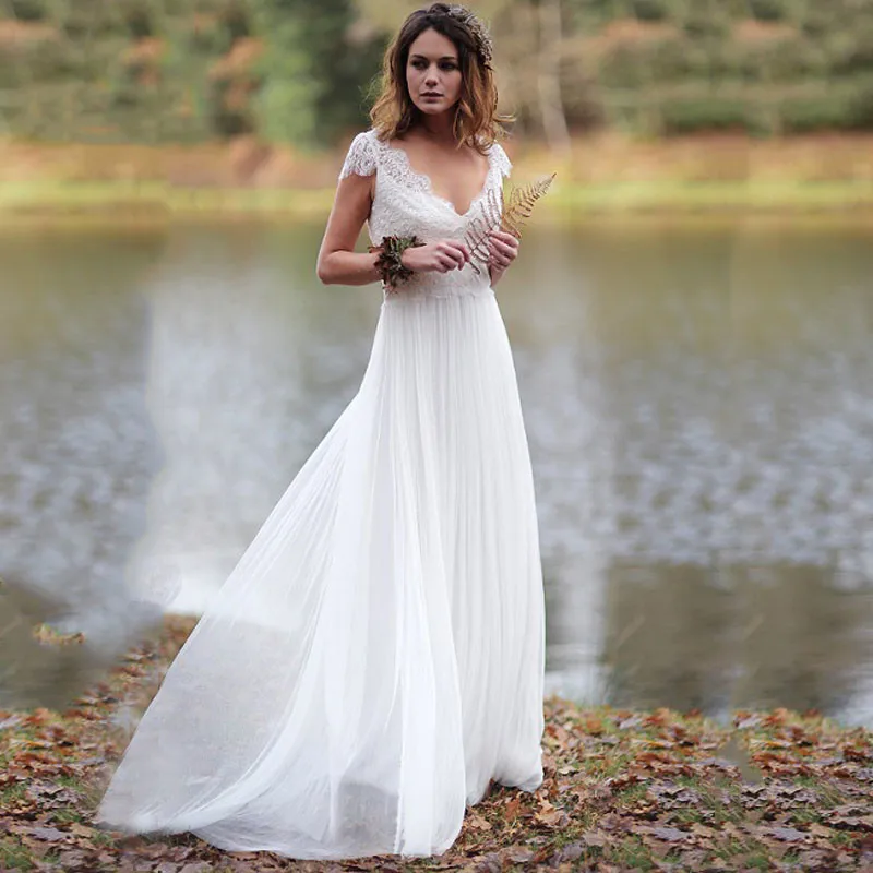 Beach Wedding Dress 2019 V Neck Appliqued with Lace Princess Cheap Bride Dress Tulle A-Line Wedding Gown Fast Shipping
Beach Wedding Dress 2019 V Neck Appliqued with Lace Princess Cheap Bride Dress Tulle A-Line Wedding Gown Fast Shipping