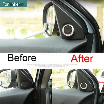 Tonlinker 2 PCS Car NEW Stainless Steel Five Style Doorpost Tweeter Circle Cover Case Stickers for Mitsubishi ASX 2013-15
Tonlinker 2 PCS Car NEW Stainless Steel Five Style Doorpost Tweeter Circle Cover Case Stickers for Mitsubishi ASX 2013-15