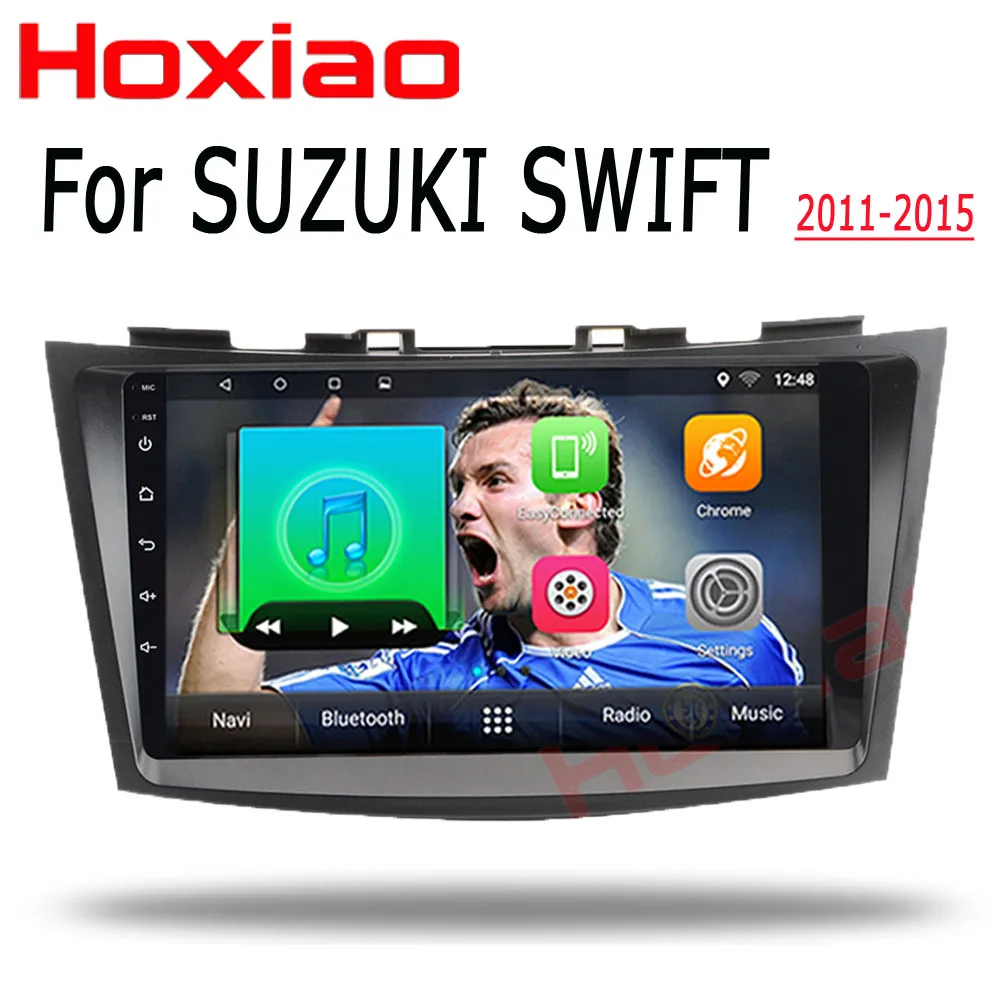 Автомобильный Android dvd плеер для SUZUKI SWIFT 2011 2015 9 дюймов gps навигация wifi Can Bus BT RDS 2 din