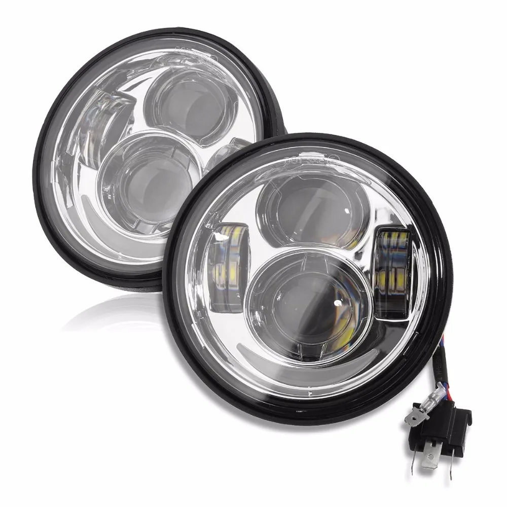 for Harley Dyna Fat Bob Light for Harley Motorcycle Dyna Fat Bob Dual Headlamp 4.65 Double LED Headlights With DRL Halo Ring
for Harley Dyna Fat Bob Light for Harley Motorcycle Dyna Fat Bob Dual Headlamp 4.65 Double LED Headlights With DRL Halo Ring
