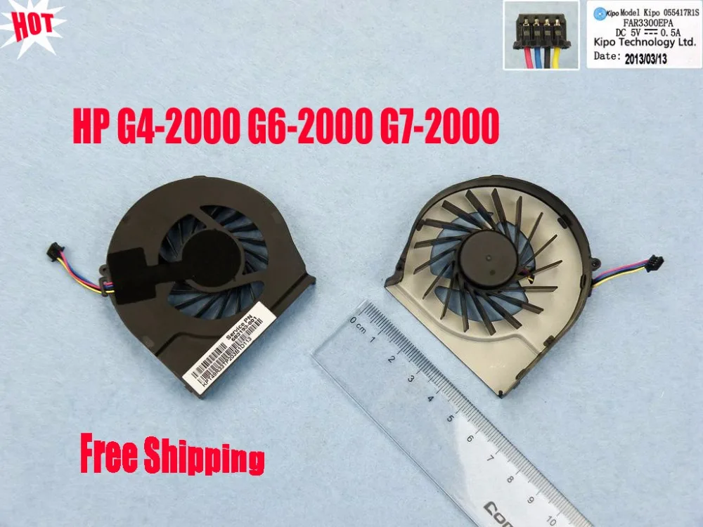 New Laptop Cooling Fan For HP G4-2000 G6-2000 G7-2000 4 Pins KPT49R33TP203B1D114 FAR3300EPA Cooling Radiator Fan
New Laptop Cooling Fan For HP G4-2000 G6-2000 G7-2000 4 Pins KPT49R33TP203B1D114 FAR3300EPA Cooling Radiator Fan