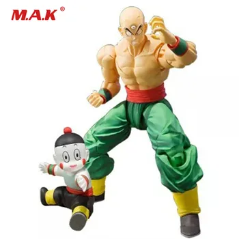 15.5CM dragon ball SHF Tianjin rice dumplings Saiyan DOLL movable cartoon anime action figure PVC model toy gift collections
15.5CM dragon ball SHF Tianjin rice dumplings Saiyan DOLL movable cartoon anime action figure PVC model toy gift collections