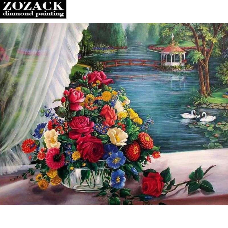 5D DIY Diamond Painting Rose Flowers Full Square Drill Resin Diamond Painting Cross Stitch Kit Floral Needlework Home Decoration
5D DIY Diamond Painting Rose Flowers Full Square Drill Resin Diamond Painting Cross Stitch Kit Floral Needlework Home Decoration