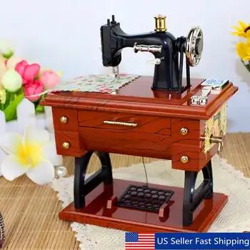 2019 Wholesale Treadle Sewing Machine Look Music Box Antique Hand Made Style Music Box Christmas Party Birthday Gift Home Decor
2019 Wholesale Treadle Sewing Machine Look Music Box Antique Hand Made Style Music Box Christmas Party Birthday Gift Home Decor
