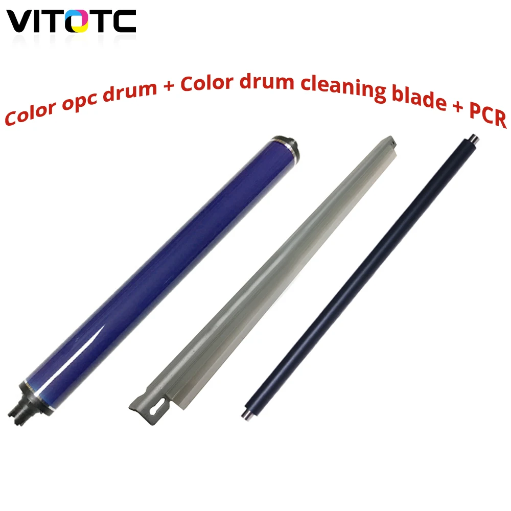 

1Pack Accessories for xerox DC 240 242 250 252 260 WC 7655 7665 7675 7755 7765 7775 cartridge ( 1 Color Drum+1 chip+blade+1 PCR)