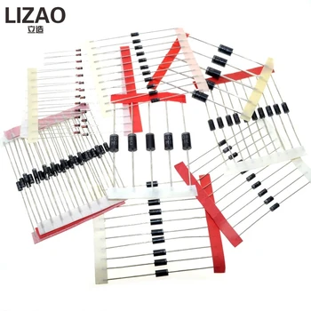 1N4148 1N4007 1N5819 1N5399 1N5408 1N5822 FR107 FR207,8values=100pcs,Electronic Components Package,Diode Assorted Kit
1N4148 1N4007 1N5819 1N5399 1N5408 1N5822 FR107 FR207,8values=100pcs,Electronic Components Package,Diode Assorted Kit