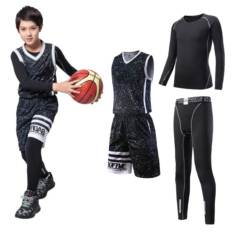 YANQIN 4 Pcs Set Kid Sport Tracksuit Children Boys Team Basketball Jersey Suits Soccer Clothes Set Running Sportswear 7-14T
YANQIN 4 Pcs Set Kid Sport Tracksuit Children Boys Team Basketball Jersey Suits Soccer Clothes Set Running Sportswear 7-14T