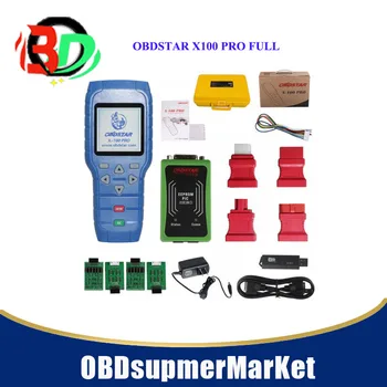 OBDSTAR X-100 PRO Auto Key Programmer (C+D) Type for IMMO+Odometer+OBD Software Get Free PIC and EEPROM 2-in-1 Adapter
OBDSTAR X-100 PRO Auto Key Programmer (C+D) Type for IMMO+Odometer+OBD Software Get Free PIC and EEPROM 2-in-1 Adapter