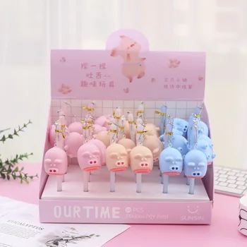 24pcs/lot Gel Pens Three Little Pigs Black Gel-ink Student Pen Pen for Writing Cute Stationery Office School Supplies 0.5mm
24pcs/lot Gel Pens Three Little Pigs Black Gel-ink Student Pen Pen for Writing Cute Stationery Office School Supplies 0.5mm