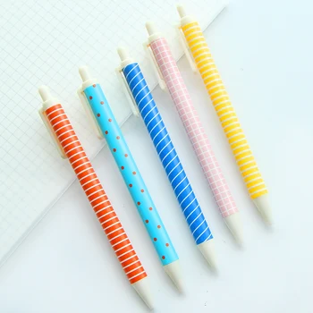 3X Fresh Sweet Color Dots Stripe Press Gel Pen Writing Signing School Office Supply Student Stationery 0.5mm Black Ink
3X Fresh Sweet Color Dots Stripe Press Gel Pen Writing Signing School Office Supply Student Stationery 0.5mm Black Ink