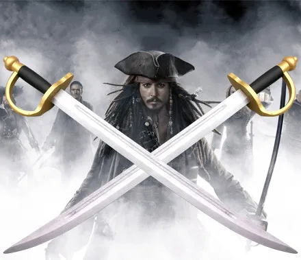 Pirates of The Caribbean Captain Jack Sparrow Weapons Wooden Sword John Depp Cosplay Sword Role Play Prop Children Safe Toy/Gift
Pirates of The Caribbean Captain Jack Sparrow Weapons Wooden Sword John Depp Cosplay Sword Role Play Prop Children Safe Toy/Gift