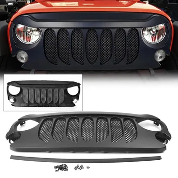 Matt Black Car Front Grille Insert Mesh Grill For Jeep Wrangler JK 2007 2008 2009 2010 2011 2012 2013 2014 2015 2016 2017
Matt Black Car Front Grille Insert Mesh Grill For Jeep Wrangler JK 2007 2008 2009 2010 2011 2012 2013 2014 2015 2016 2017