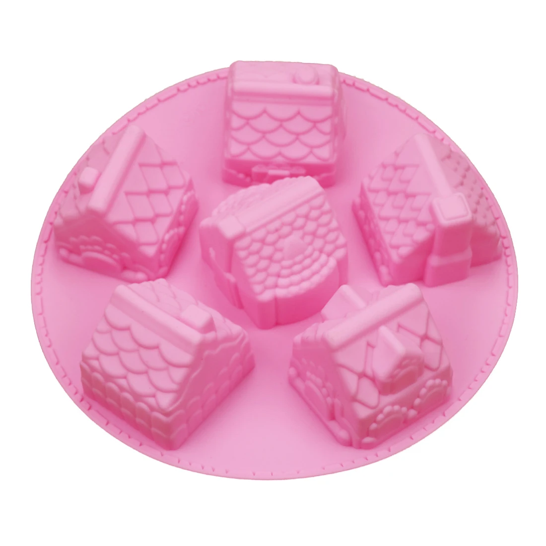 Top Sale Bread Mould 6 Small Houses Shape Silicone Chocolate Soap Mold Baking Pan Cake Decorating Tools Kitchen Baking Pastry
Top Sale Bread Mould 6 Small Houses Shape Silicone Chocolate Soap Mold Baking Pan Cake Decorating Tools Kitchen Baking Pastry