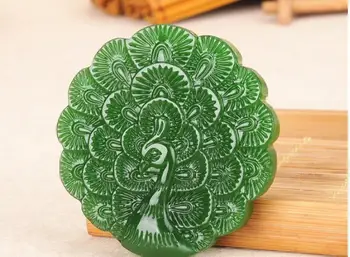Koraba Fine Jewelry Natural Jasper Jade Boutique Handwork Carving Good Luck Phoenix Peacock Pendant Free Shipping
Koraba Fine Jewelry Natural Jasper Jade Boutique Handwork Carving Good Luck Phoenix Peacock Pendant Free Shipping